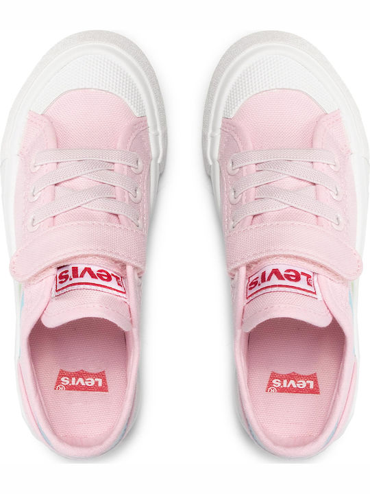 Mission Παιδικά Sneakers με Σκρατς Ροζ