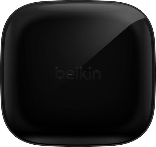 Belkin Soundform Freedom In-ear Bluetooth Handsfree Ακουστικά με Αντοχή στον Ιδρώτα και Θήκη Φόρτισης Μαύρα