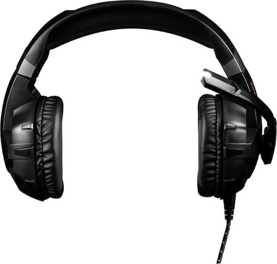 Modecom Volcano MC-849 Shield 2 Over Ear Gaming Headset με σύνδεση 2x3.5mm / USB