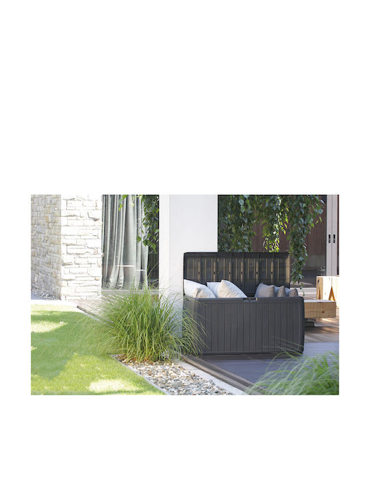 Prosperplast Outdoor Storage Box 190lt Brown L78xW43.8xH55cm