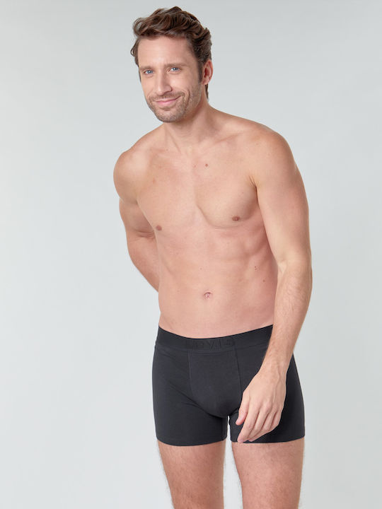 Ανδρικά Μποξεράκια Μαύρα 3Pack