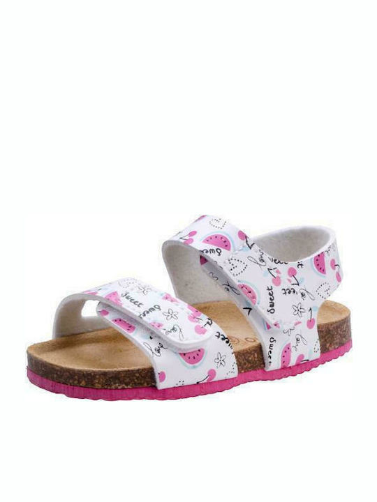 Bio Bio Kids' Sandals Zanita Fantasia Anatomic White