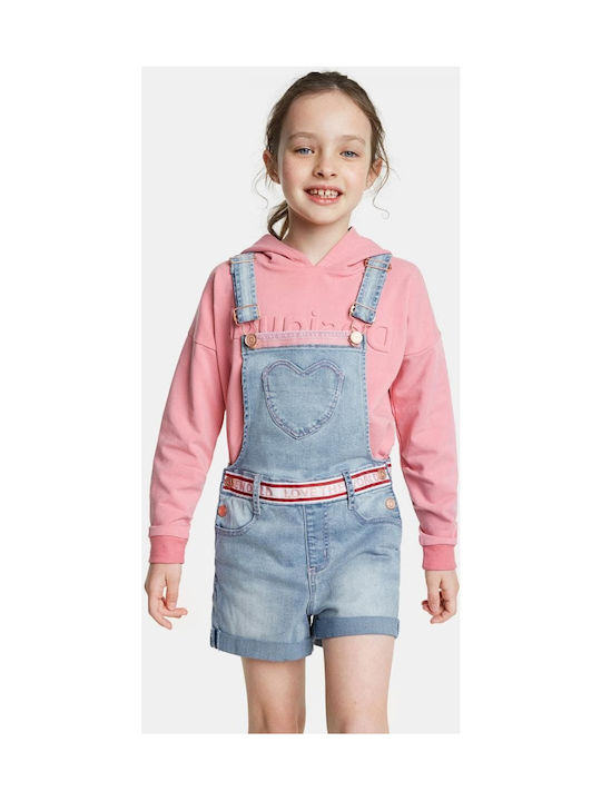 Desigual Kids Denim Overall Σαλοπέτα Blue