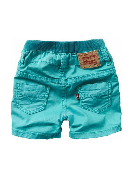 Levi's Kinder Shorts/Bermudas Stoff Σορτς Manocol Türkis