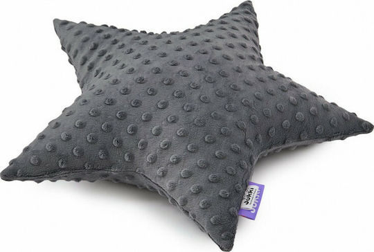 Jukki Dekokissen für Wiege Minky Gray 40x40cm 703-0515-0591