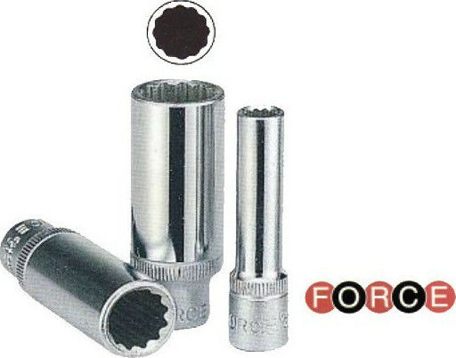 Force Socket Phillips Long with Square Drive 1/4" Diameter 5mm