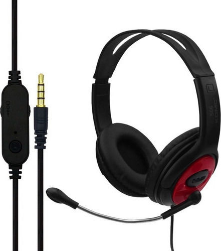 Komc S66 On Ear Gaming Headset with Connection 3.5mm