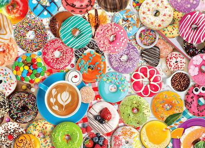 Donut Party Puzzle 2D 1000 Pieces