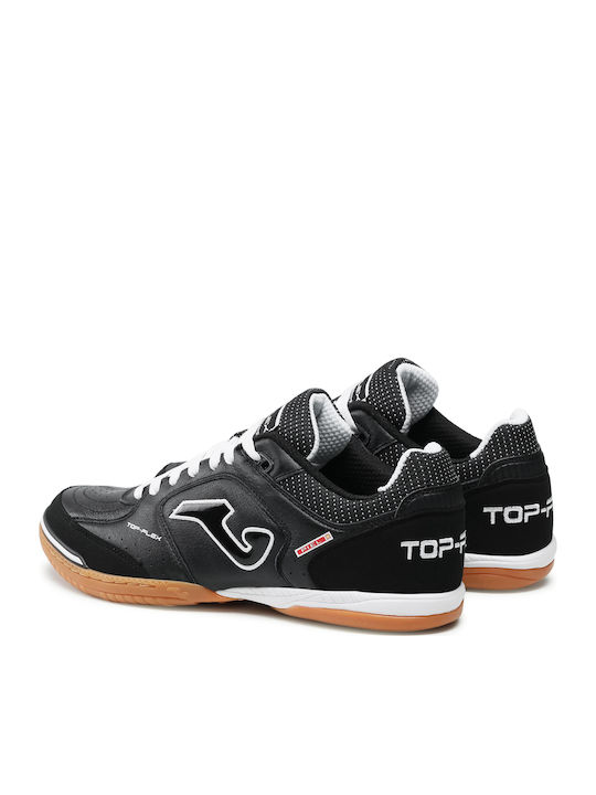 Joma Top Flex Ποδοσφαιρικά Παπούτσια Σάλας IN Μαύρα