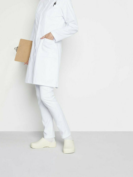 Birkenstock Super-Birki Anatomic Clogs White