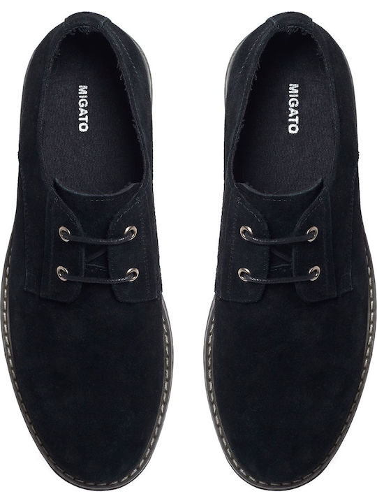 Δερμάτινα Herren Freizeitschuhe Schwarz