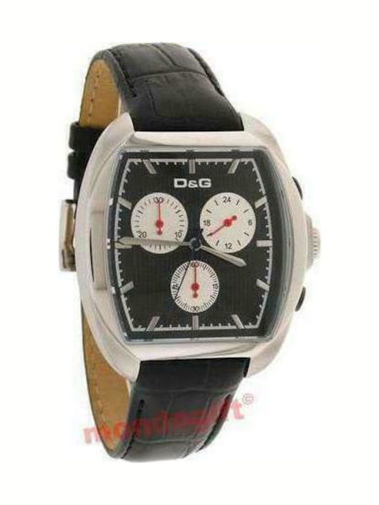 Dolce & Gabbana Uhr Batterie mit Lederarmband Dolce & Gabbana Uhr Batterie mit Lederarmband