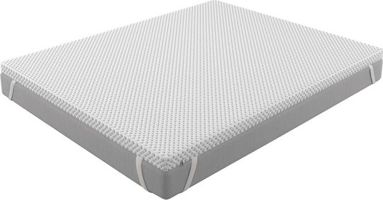 Greco Strom Ανώστρωμα Latex Comfort Plus Ημίδιπλο Latex με Αποσπώμενο Κάλυμμα & Λάστιχα Εφαρμογής 130x190x5εκ.