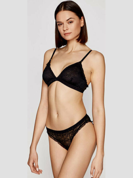 Guess Women's Bralette Bra Black