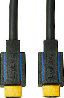 LogiLink Cable HDMI male - HDMI male 1.8m Black