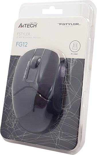 A4Tech FG12 Fstyler Безжичен Мишка Черен