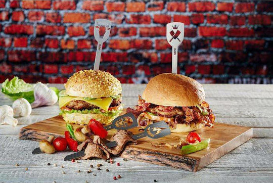 Gefu Spieß für Burger Gewerbliches Servierzubehör 8x3.3x0.2εκ. 2 Stücke