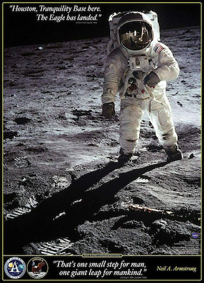 Walk on the Moon Puzzle 2D 1000 Bucăți