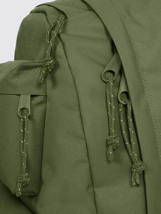 Eastpak Padded Double Dark Grass School Bag Backpack Junior High-High School Khaki with Water Bottle Holder 24Liters