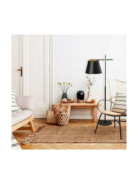 HomeMarkt Assos Lampă de Podea Î120cm. Negru
