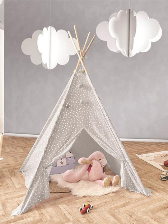 Kids Indian Teepee Play Tent RG9227 Gray