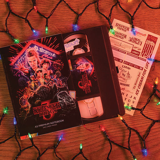 Pyramid International Stranger Things Carnet A5 Cu dungi Multicolor