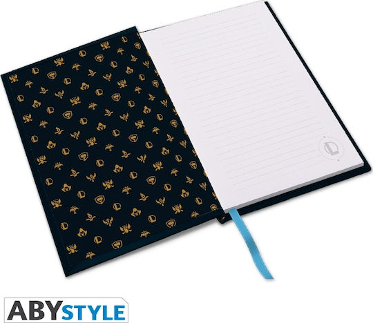 Abysse League of Legends Notizbuch 180 Blätter A5 Geregelt Blau