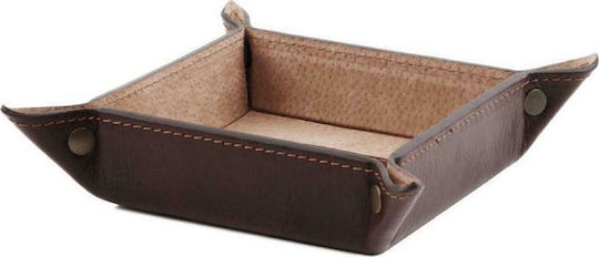 Tuscany Leather Σετ Γραφείου mit Soumen Dark Brown 3Stück