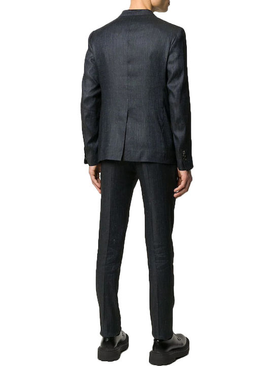 Dsquared2 Men's Suit Regular Fit Navy Blue