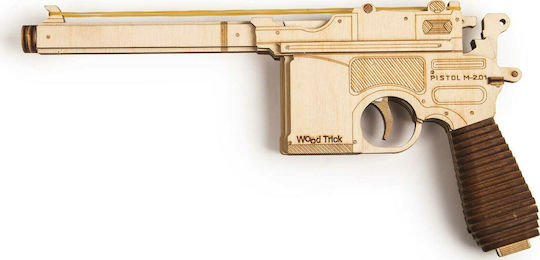 Wood Trick Wooden Construction Toy Set of Guns for Children 14+ years old+ Years