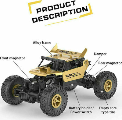 Flytec RC Crawler Телеконтролирано Автомобил Пълзящи машини 4WD 1:18