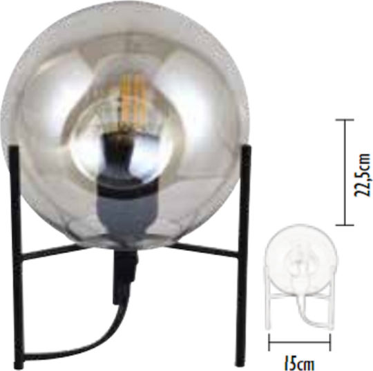 ARlight Διακοσμητικό Φωτιστικό E27 15x15x22εκ.