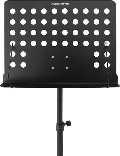 Audio Master BS10 Orchestra Music Stand Height 60-149cm Black With Carrying Bag