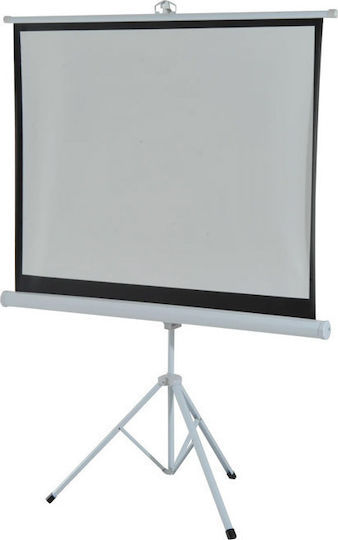 HomCom Οθόνη Προβολής Projector Δαπέδου με Λόγο Εικόνας 4:3 203x152cm / 100"
