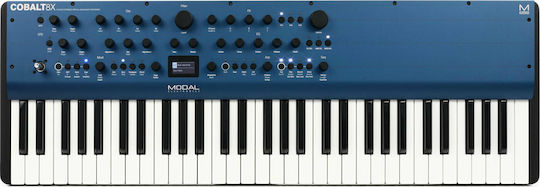 Modal Electronics Synthesizer Cobalt8X with 61 Keys Standard Touch Blue