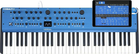 Modal Electronics Synthesizer Cobalt8X with 61 Keys Standard Touch Blue