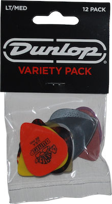 Dunlop Πένες Κιθάρας Guitar Pick LT/MD Variety Pack Σετ 12τμχ