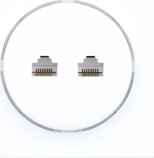 Fibaro Walli N Double Network Socket RJ45 White Διπλή FGWEEU-021