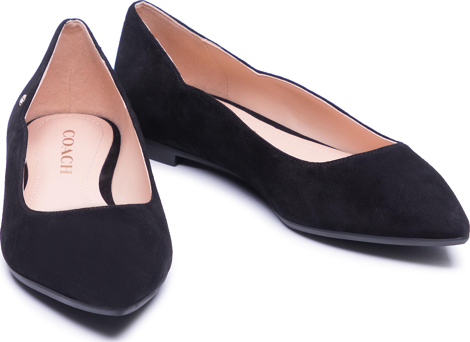 coach vierra pointed toe flat