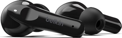 Belkin Soundform Move Plus In-ear Bluetooth Handsfree Căști cu Rezistență la Transpirație și Carcasă de Încărcare Negrα