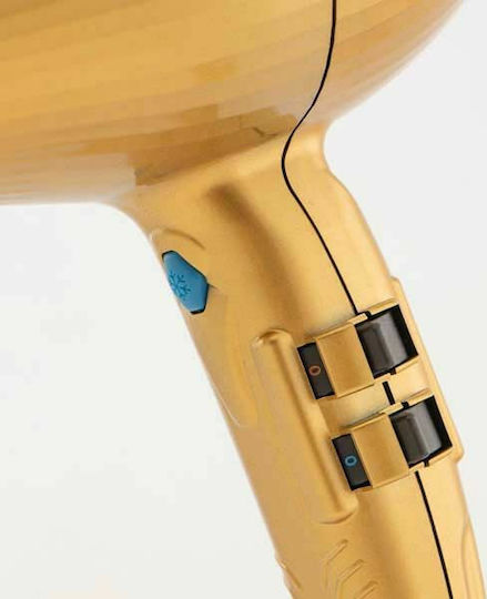 Parlux Alyon Ionic Professional Hair Dryer with Diffuser 2250W Gold