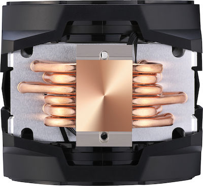 CoolerMaster Masterair MA610P ARGB Охладител за ЦПУ Двойен вентилатор за Socket /A/M/4/1/2/0/0/1/1/5/x/ Черен