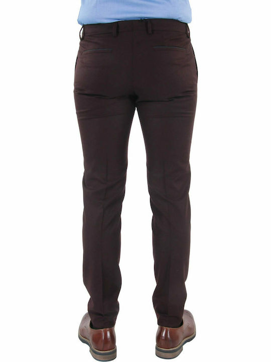 Hugo Boss Men's Trousers Chino Burgundy