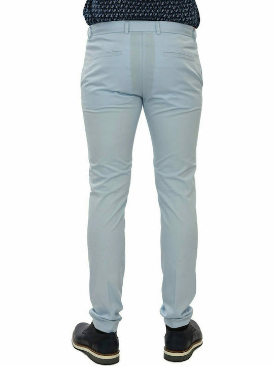 Hugo Boss Men's Trousers Chino Elastic Light Blue