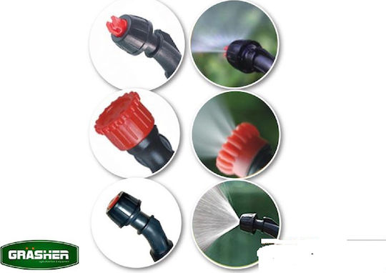 Grasher Pressure Sprayer 12V with Battery 8Ah with Capacity 16lt 3bar