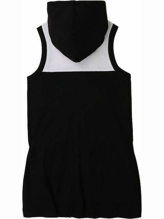 Rochie Fete Fără Mâneci Set Cu Accesorii Negru