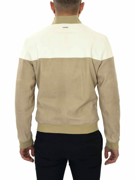 Hugo Boss Men's Bomber Jacket Khaki