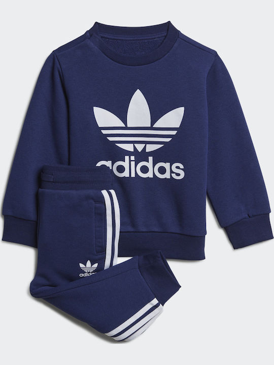 Kids Sweatpants Set Navy Blue 2pcs Performance