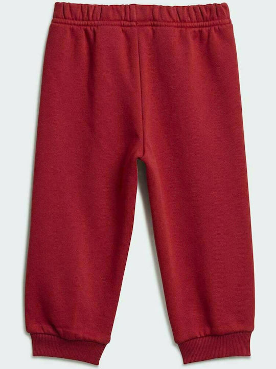 Adidas Kids Sweatpants Set Burgundy 2pcs Essentials