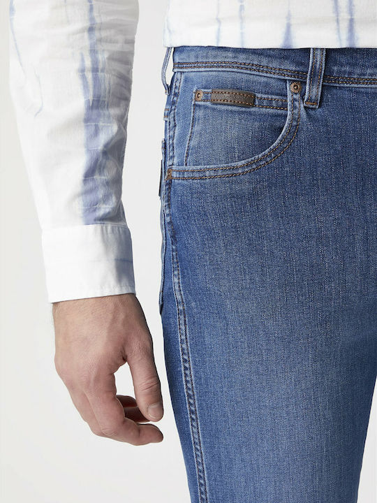 Τexas Men's Jeans Pants with Regular Straight Fit Navy Blue
